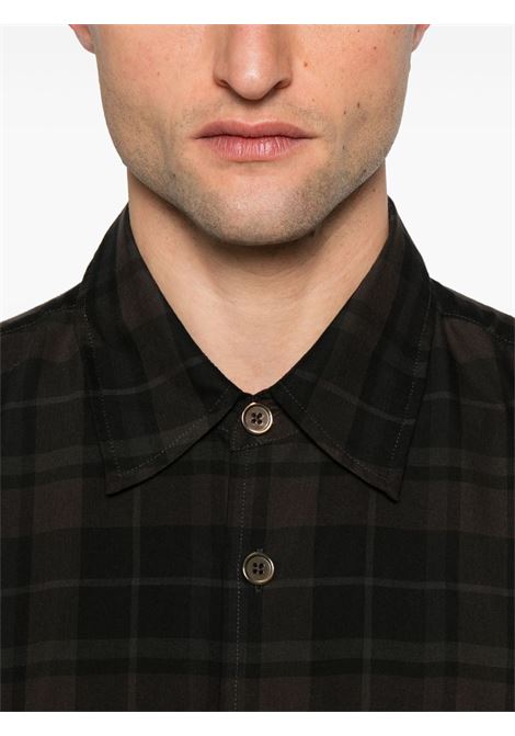 camicia borrowed uomo nera OUR LEGACY | M2252OB